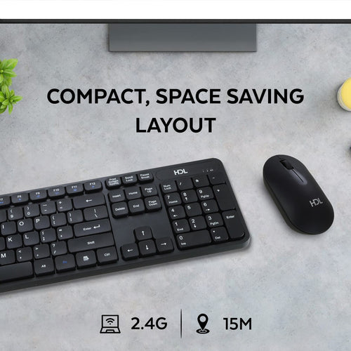 HDL KC-01 Wireless Keyboard + HDL G-260 Wireless Mouse
